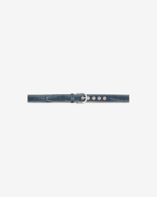Our Legacy - Men's Fringed Denim Belt - (Storm)