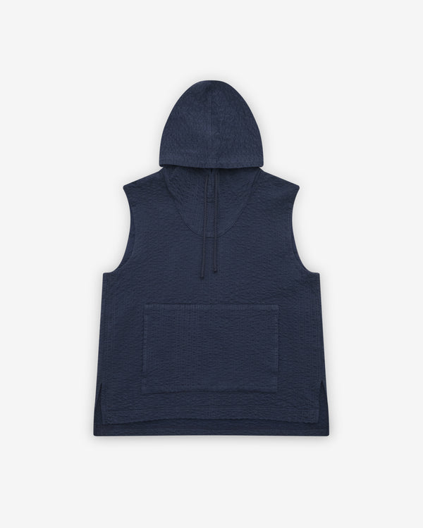 Craig Green - Men's Embroidered Linestitch Vest - (Navy)