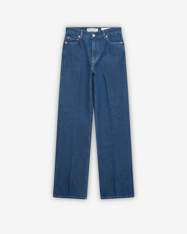 Our Legacy - Men's 70s Cut Trousers - (Blue)