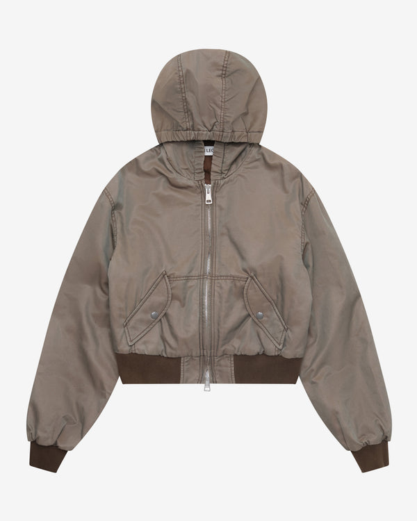 Our Legacy - Women's Coastal Jacket - (Taupe Smoke Twinshade Twill)
