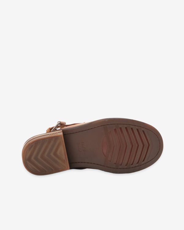 Miu Miu - Women's Open-Heel Shoes - (Tan)