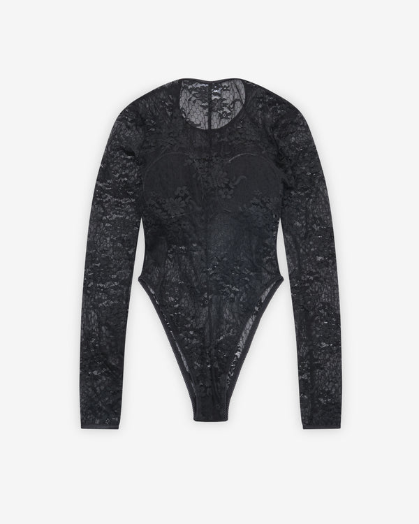 Vaquera - Women's Lace Bullet Bra Body Suit - (Black)