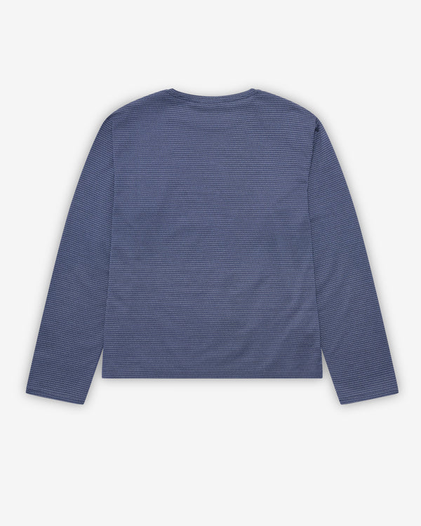 Miu MIu - Men's Jacquard Jersey T-Shirt - (Royal Blue/White)