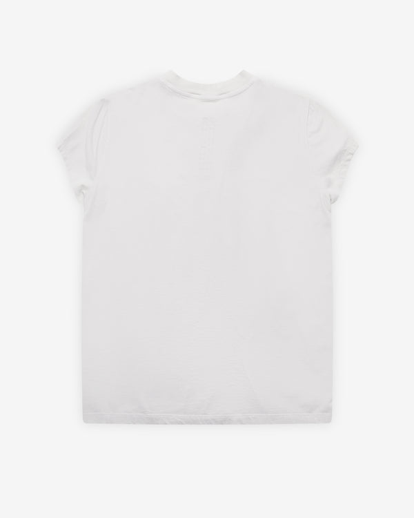 Rick Owens - Women's Small Level Tee - (Milk Wash)
