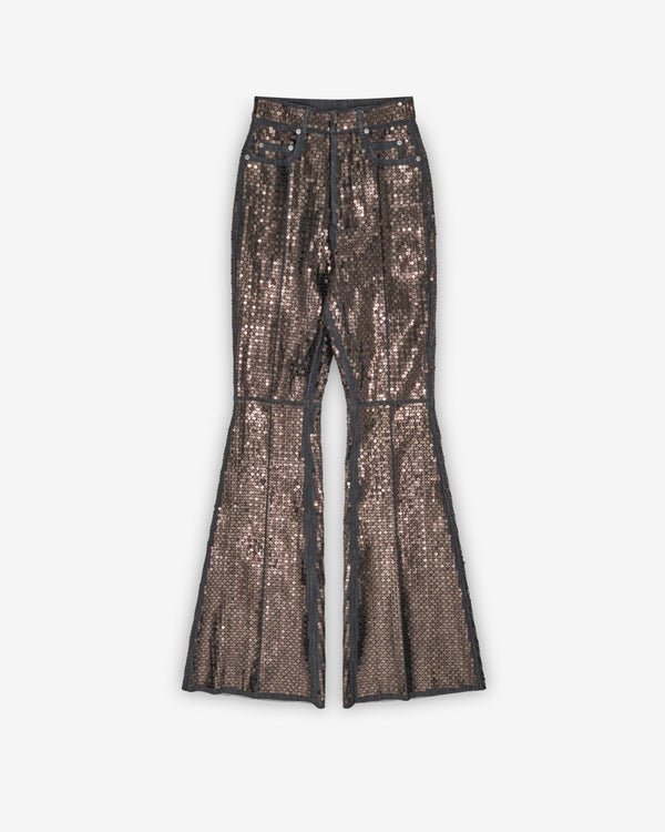 Rick Owens - Women's Bolan Bootcut - (Black/Bronze)