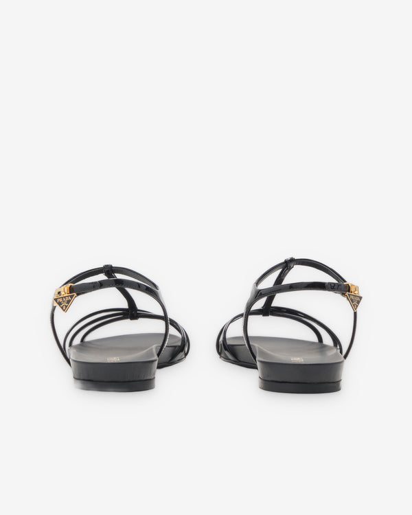 Prada - Women's Leather Sandals - (Black)