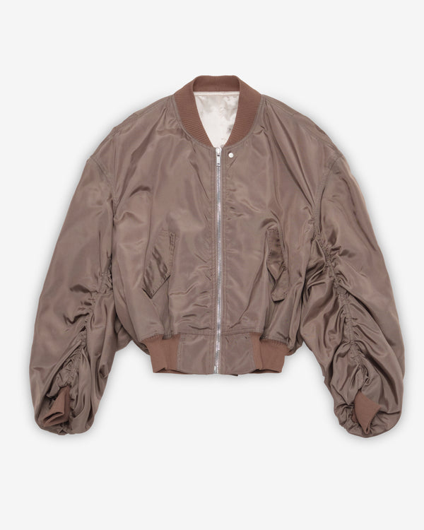 Rick Owens - Women's Secchia Flight Bomber - (Dust/Milk)