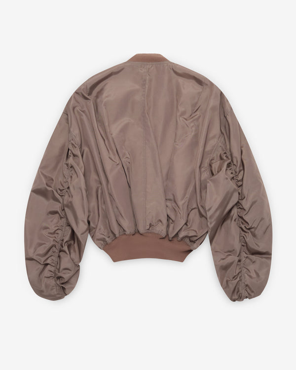 Rick Owens - Women's Secchia Flight Bomber - (Dust/Milk)