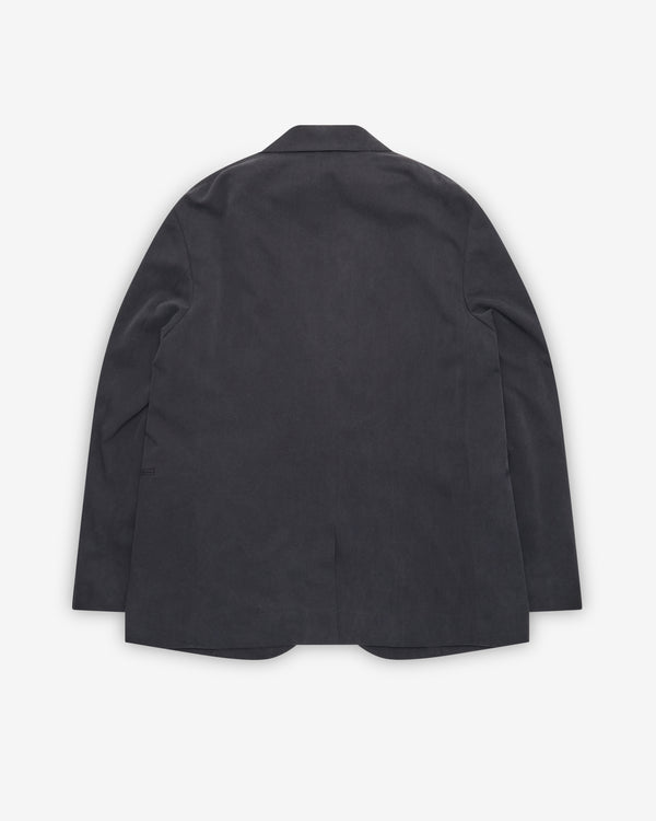 A.Presse - Men's Washed Silk Jacket - (Black)