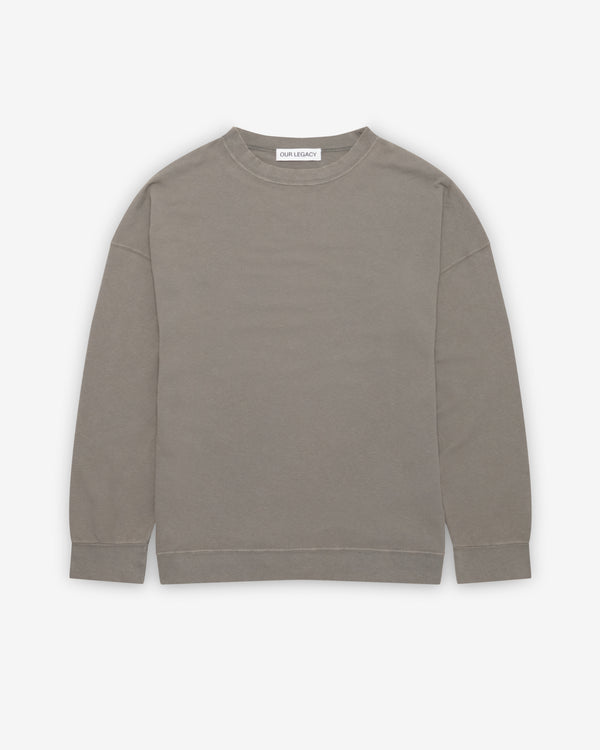 Our Legacy - Men's Slack Sweatshirt - (Worn Olive)