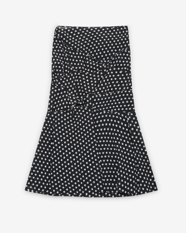 Junya Watanabe - Women's Polka-Dot Skirt - (Black/White)