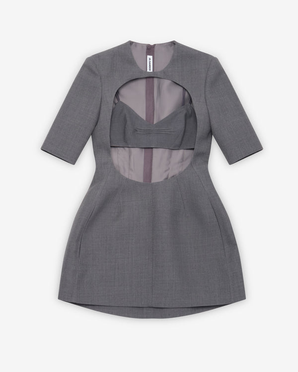 Jil Sander - Women's Cut-Out Dress - (Fog)