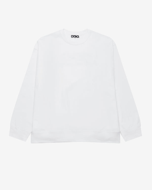 CDG - Oversized Sweatshirt - (White)