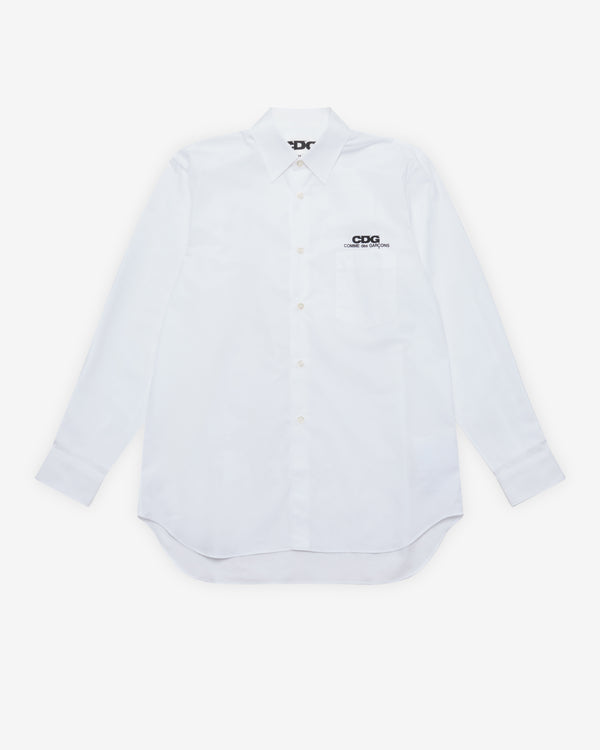 CDG - Classic Logo Shirt - (White)