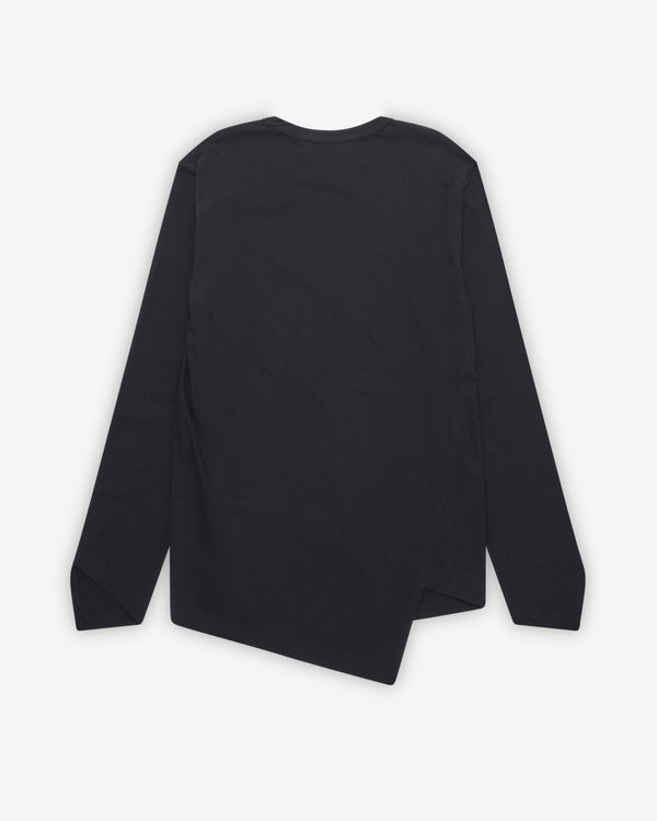 CDG - Twist Long Sleeve T-Shirt - (Black)
