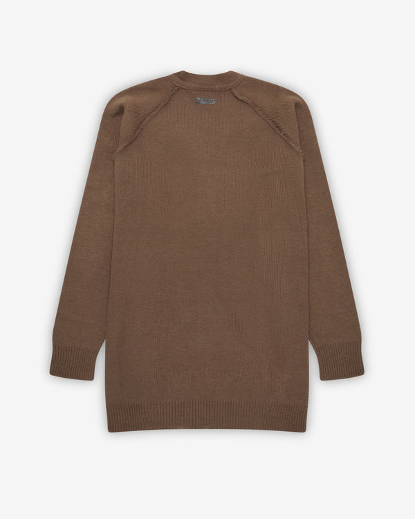 CDG - Outside Seam Cardigan - (Khaki)