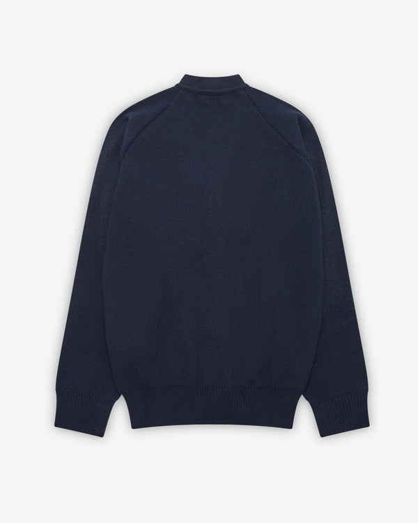 CDG - Patch Cardigan - (Navy)