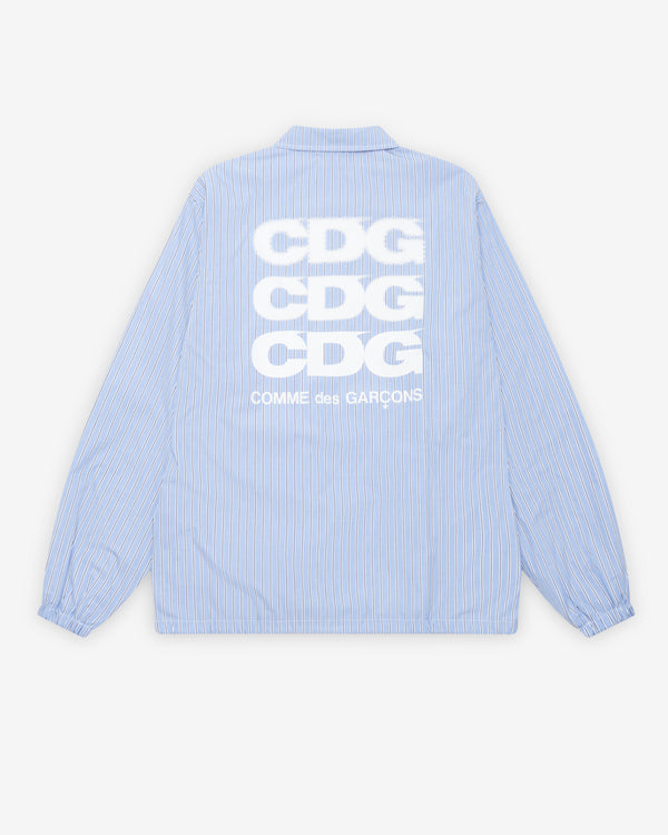 CDG - Coach Jacket - (Stripe)