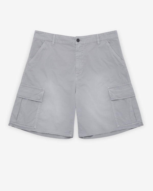 Miu Miu - Women's Old Twill Bermudas - (Steel Gray)