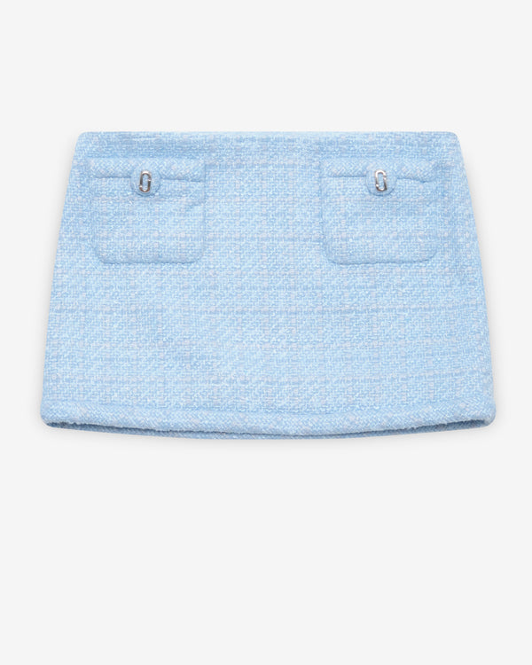 Marc Jacobs - Women's Pop J Marc Tweed Skirt - (Blue Mist)