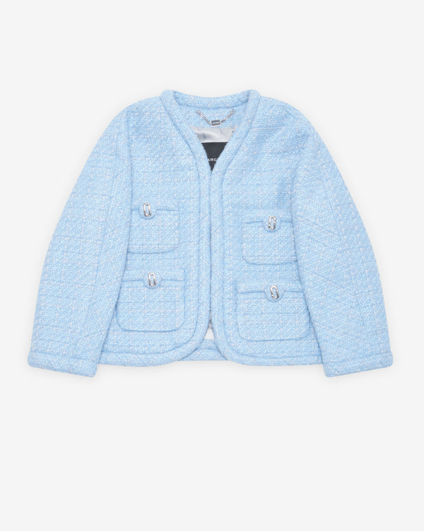 Marc Jacobs - Women's Pop J Marc Tweed Jacket - (Blue Mist)