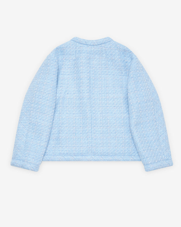 Marc Jacobs - Women's Pop J Marc Tweed Jacket - (Blue Mist)