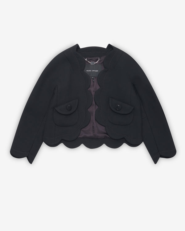 Marc Jacobs - Women's Scallop Daisy Lady Jacket - (Black)