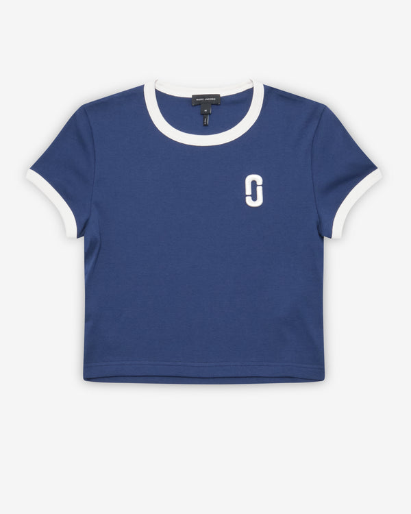 Marc Jacobs - Women's Pop J Marc Ringer Baby Tee - (Navy Multi)