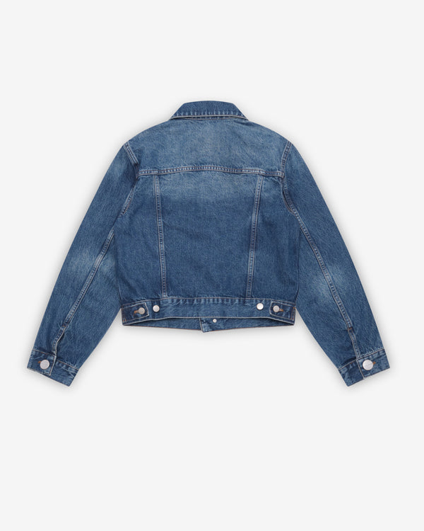 Marc Jacobs - Women's Shrunken Denim Jacket - (Indigo)