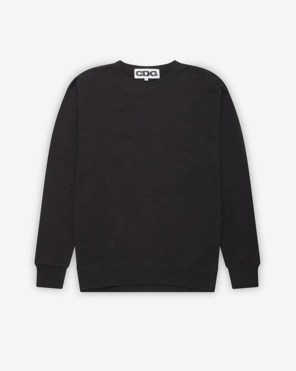 CDG - Logo Crew Neck Sweatshirt - (Black)