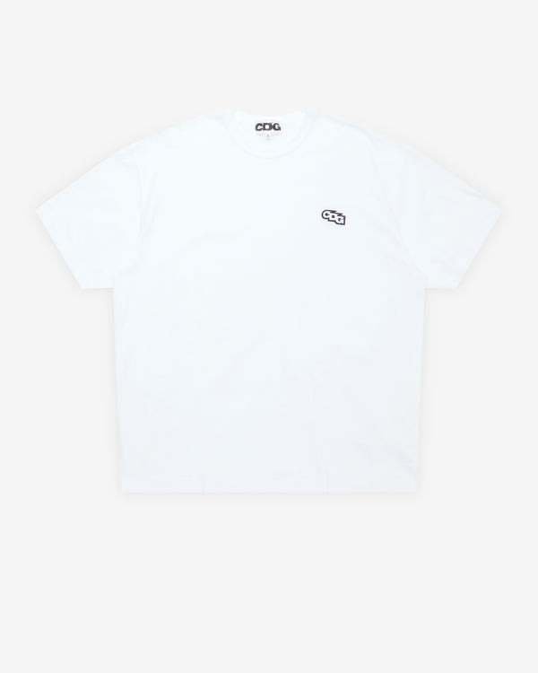 CDG - Oversized Patch T-Shirt - (White)