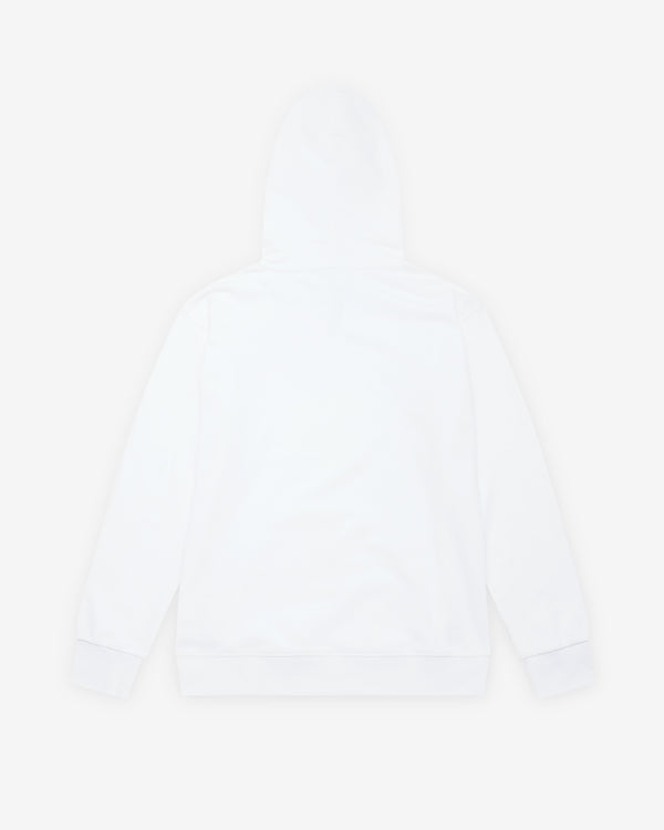 CDG - Logo Hooded Sweatshirt - (White)