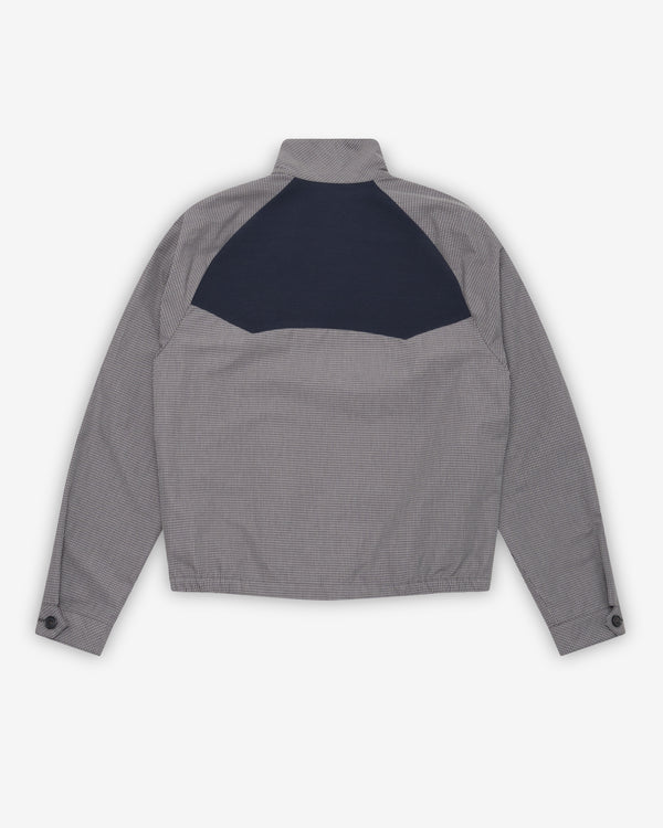 Miu Miu - Men's Gingham Check Blouson Jacket - (Grey)