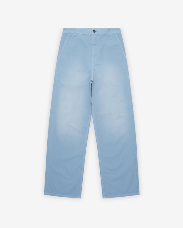 Miu Miu - Women's Garment-Dyed Twill Pants - (Astral Blue)