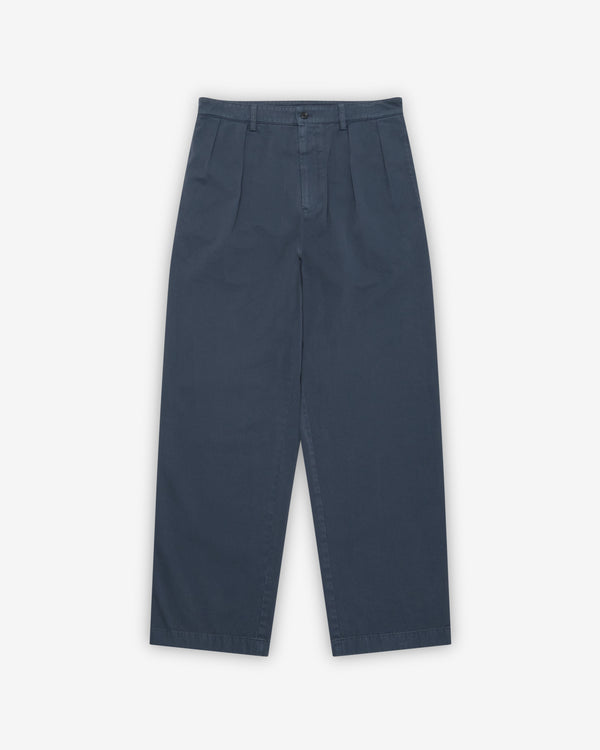 Prada - Men's Wide-Leg Cotton Pants - (Navy)