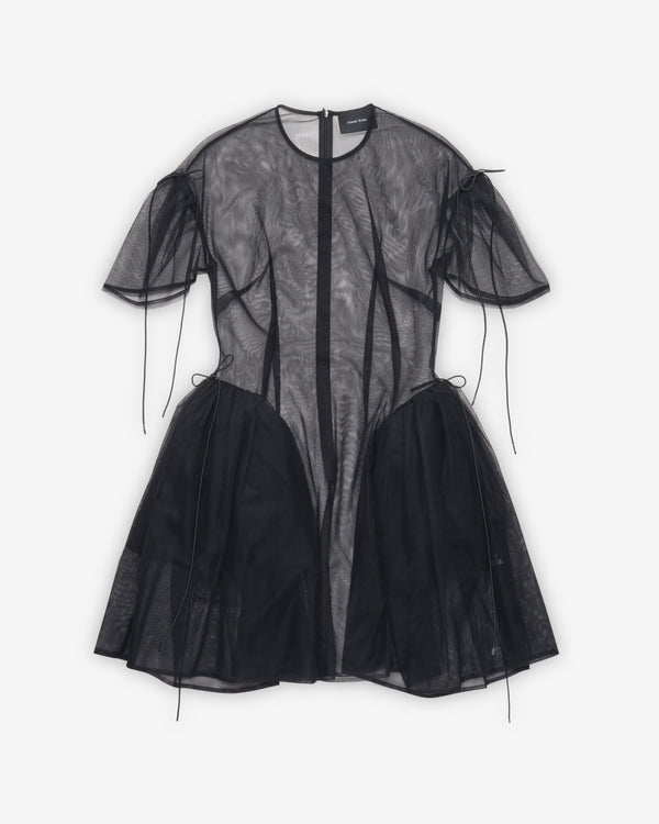 Simone Rocha - Women's Mini Puff Sleeve Dress - (Black)