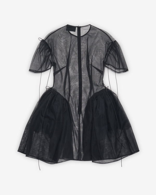 Simone Rocha - Women's Mini Puff Sleeve Dress - (Black)