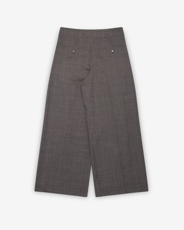 Simone Rocha - Men's Peeling Waist Wide Leg Trousers - (Peat)