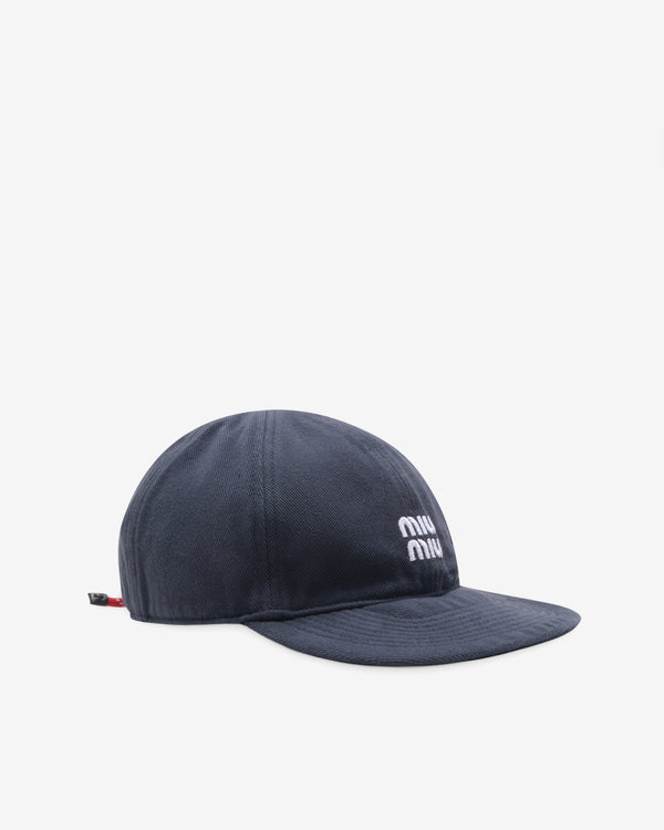 Miu Miu - Men's Fabric Cap - (Navy)