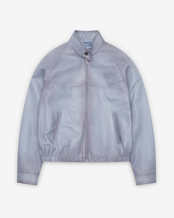 Miu Miu - Women's Nappa Leather Jacket - (Mare)