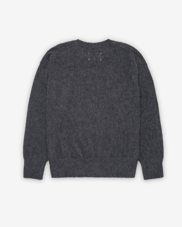 Maison Margiela - Men's Eagle Crewneck Sweater - (Charcoal)