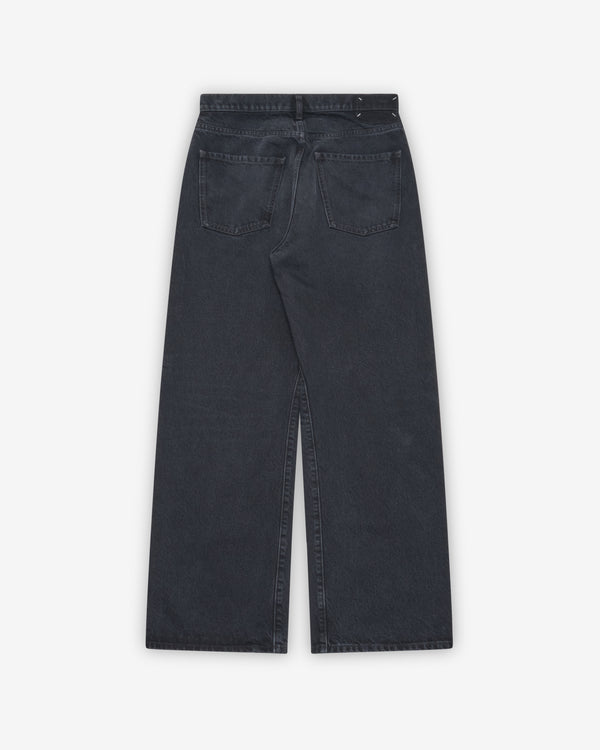 Maison Margiela - Men's Paneled Denim Jeans - (Black)