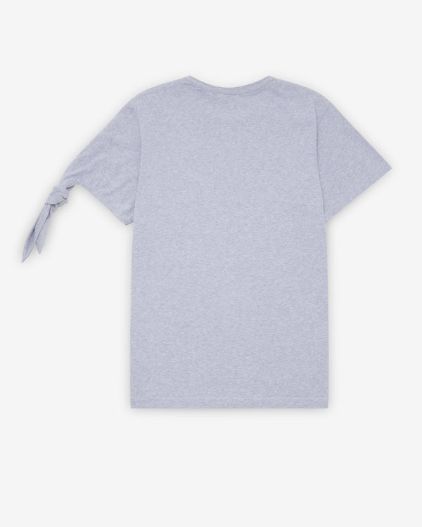 JW Anderson - Men's Knotted Sleeve T-Shirt - (Mid Grey Melange)