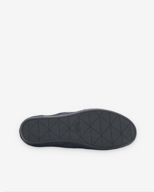Prada - Men's Collapse Re-Nylon Elasticized Sneakers - (Blue)