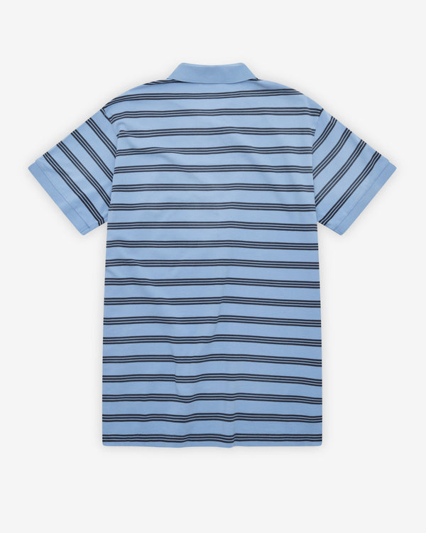 Prada - Men's Garment-Dyed Cotton Polo Shirt - (Periwinkle/Blue)