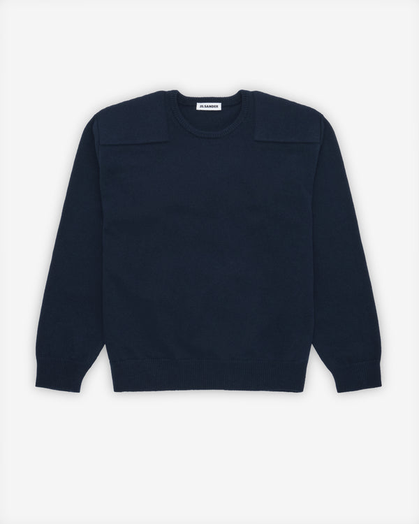 Jil Sander - Men's Long Sleeve Jumper - (Nightfall)