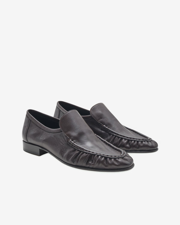 The Row - Women's Soft Moccasin Two - (Lacquer)