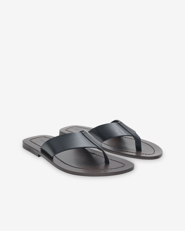The Row - Men's Dan Flip Flop - (Black)