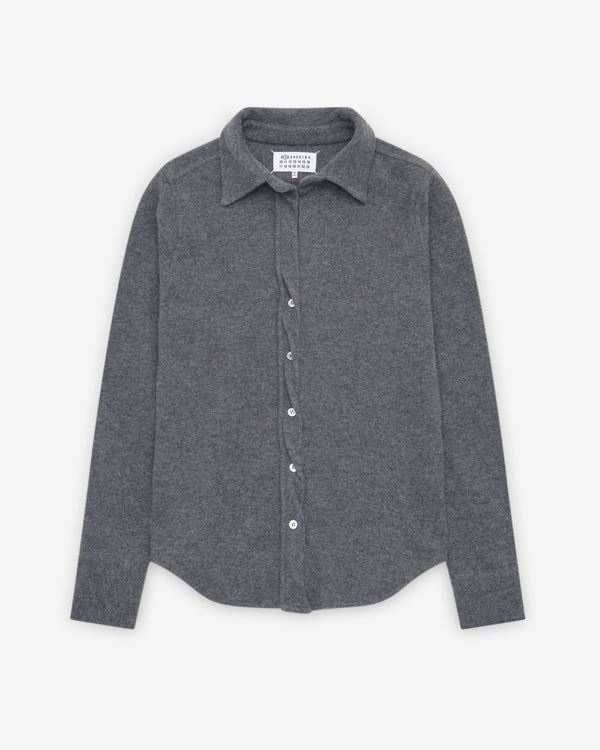 Maison Margiela - Women's Long-Sleeved Shirt - (Grey)