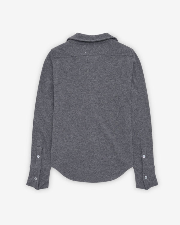 Maison Margiela - Women's Long-Sleeved Shirt - (Grey)